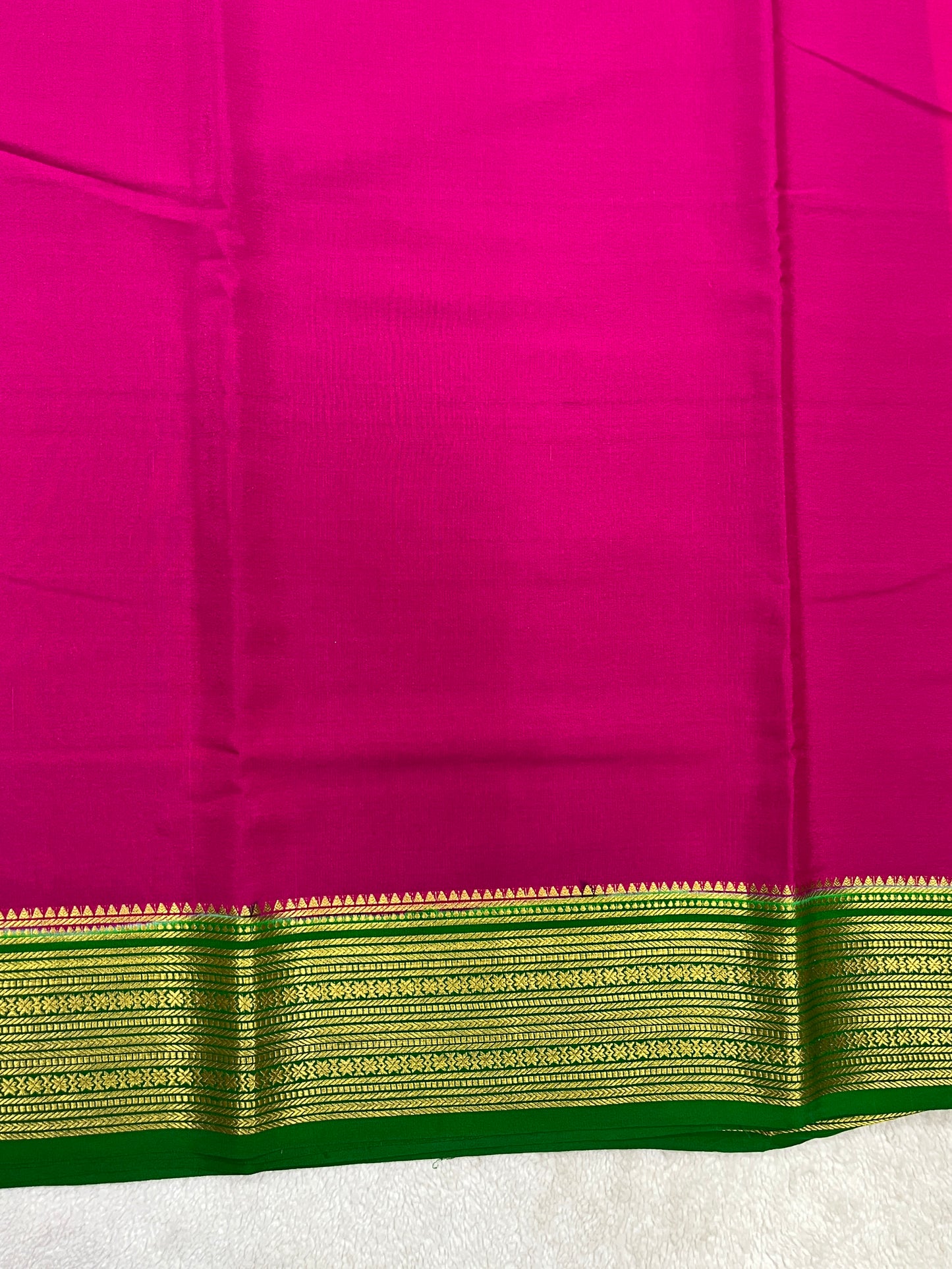 pure crepe mysore silk - Rudrakash -1146004