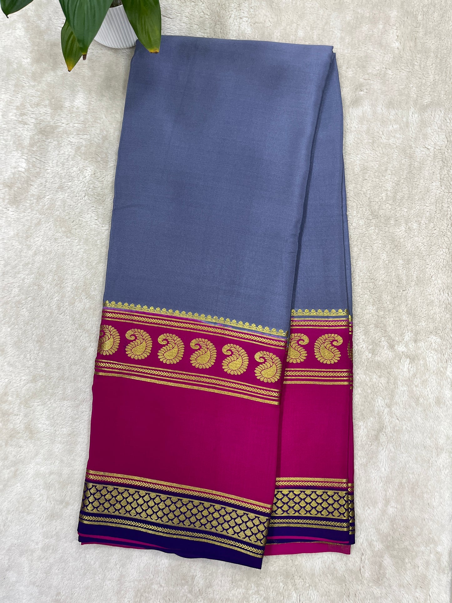 pure crepe mysore silk - 3D - 1146002