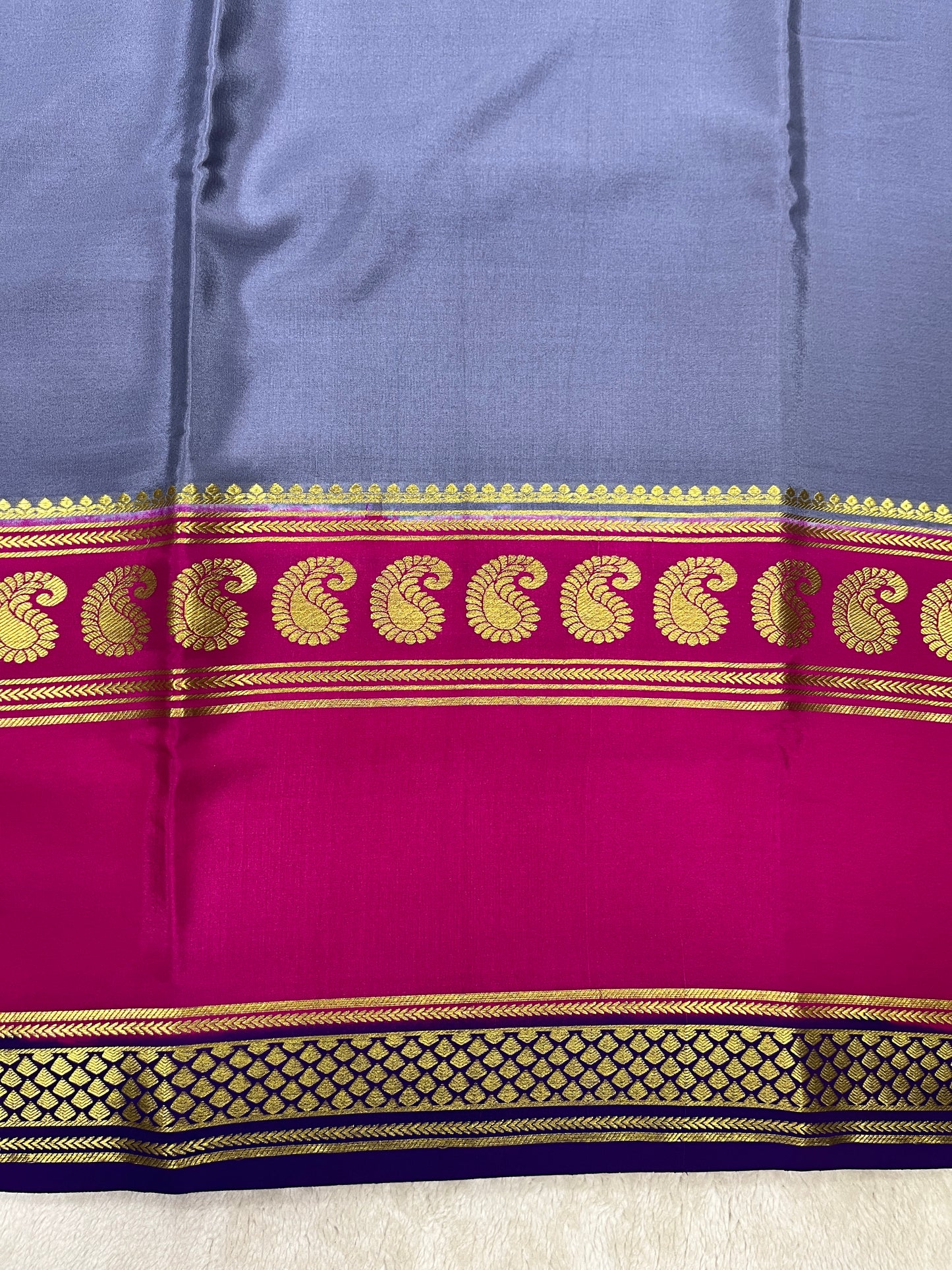 pure crepe mysore silk - 3D - 1146002