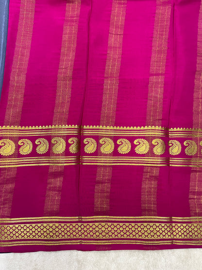 pure crepe mysore silk - 3D - 1146002