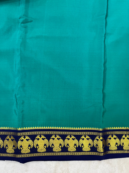 pure crepe mysore silk - Gandaberunda - 1146003