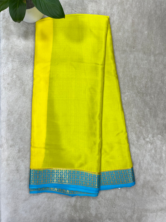 Pure Crepe Mysore Silk Saree - 1145317
