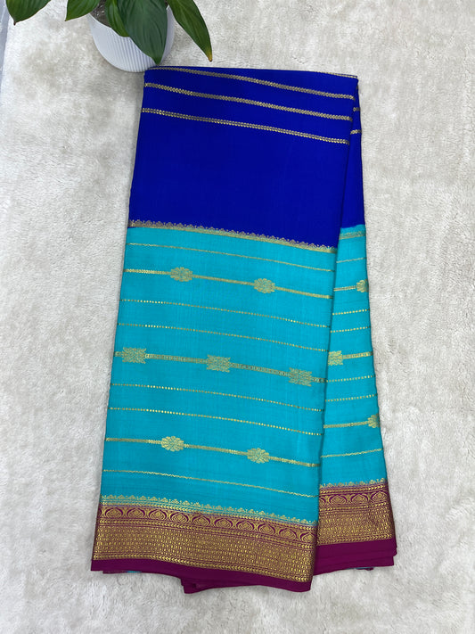 Pure Crepe Mysore Silk-3D 1146002