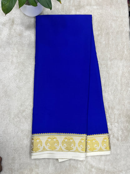pure crepe mysore silk - Gandaberunda - 1146003