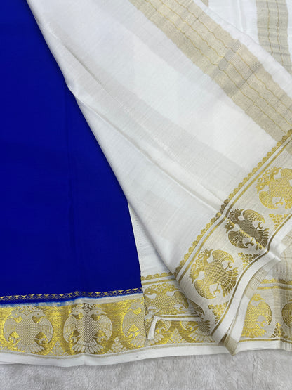 pure crepe mysore silk - Gandaberunda - 1146003