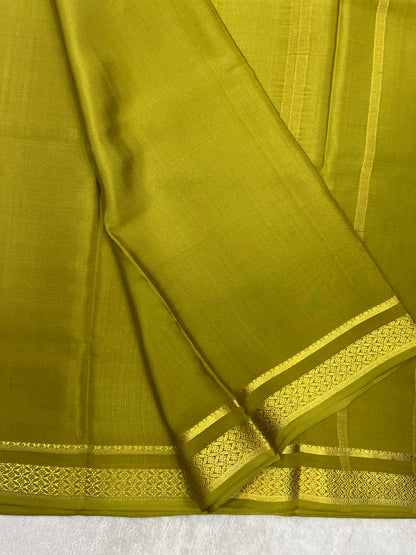Pure Crepe Mysore Silk Saree-Checks Cont-16271507