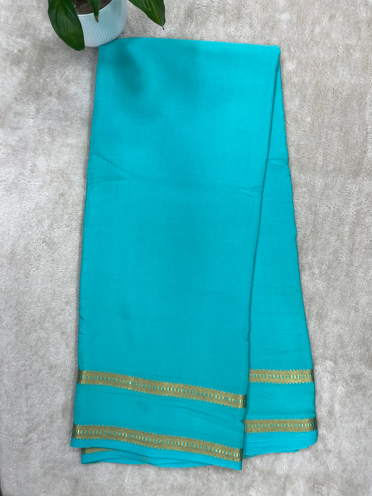 Pure mysore silk saree - Plain Self-16271502