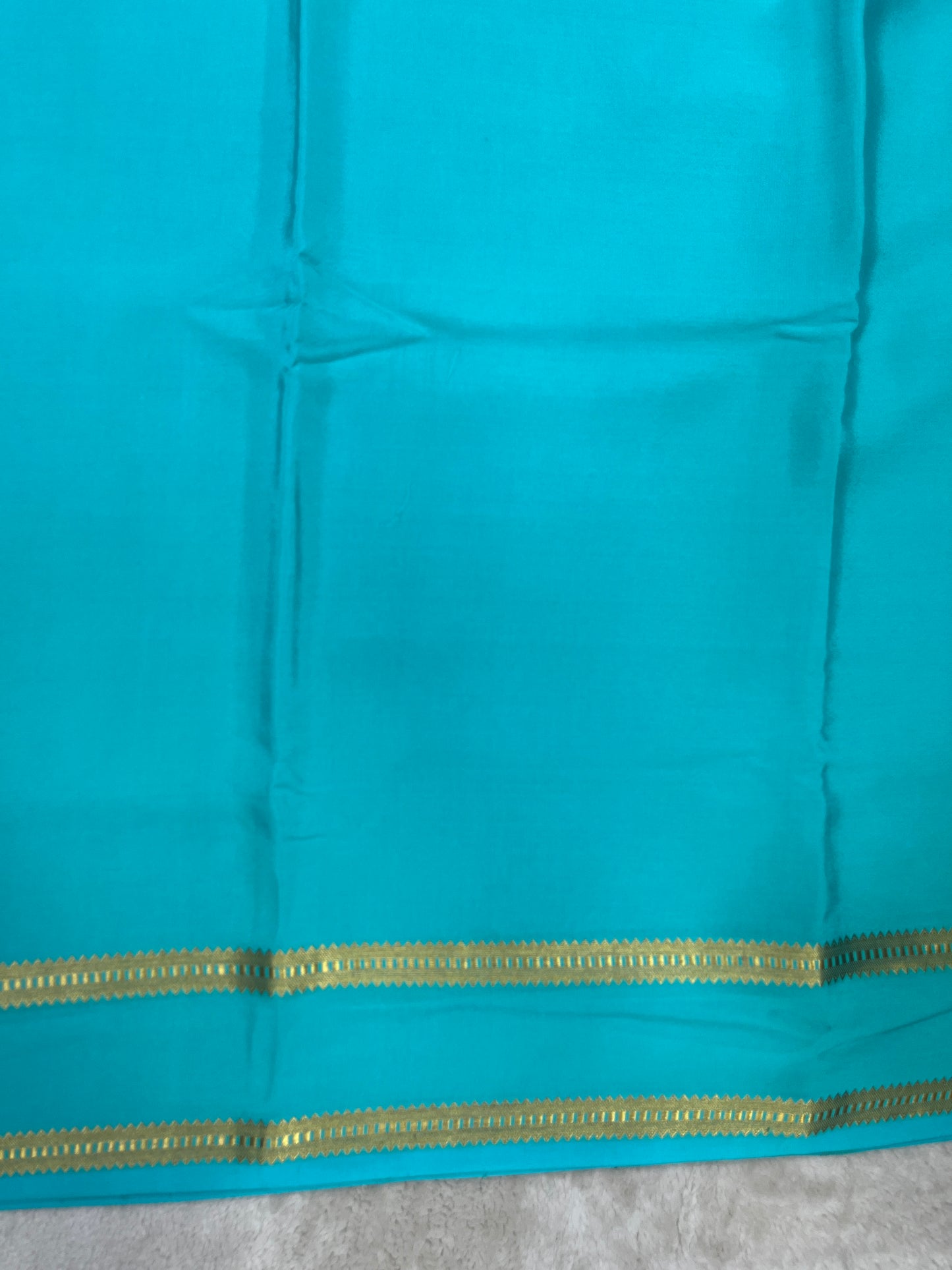 Pure mysore silk saree - Plain Self-16271502