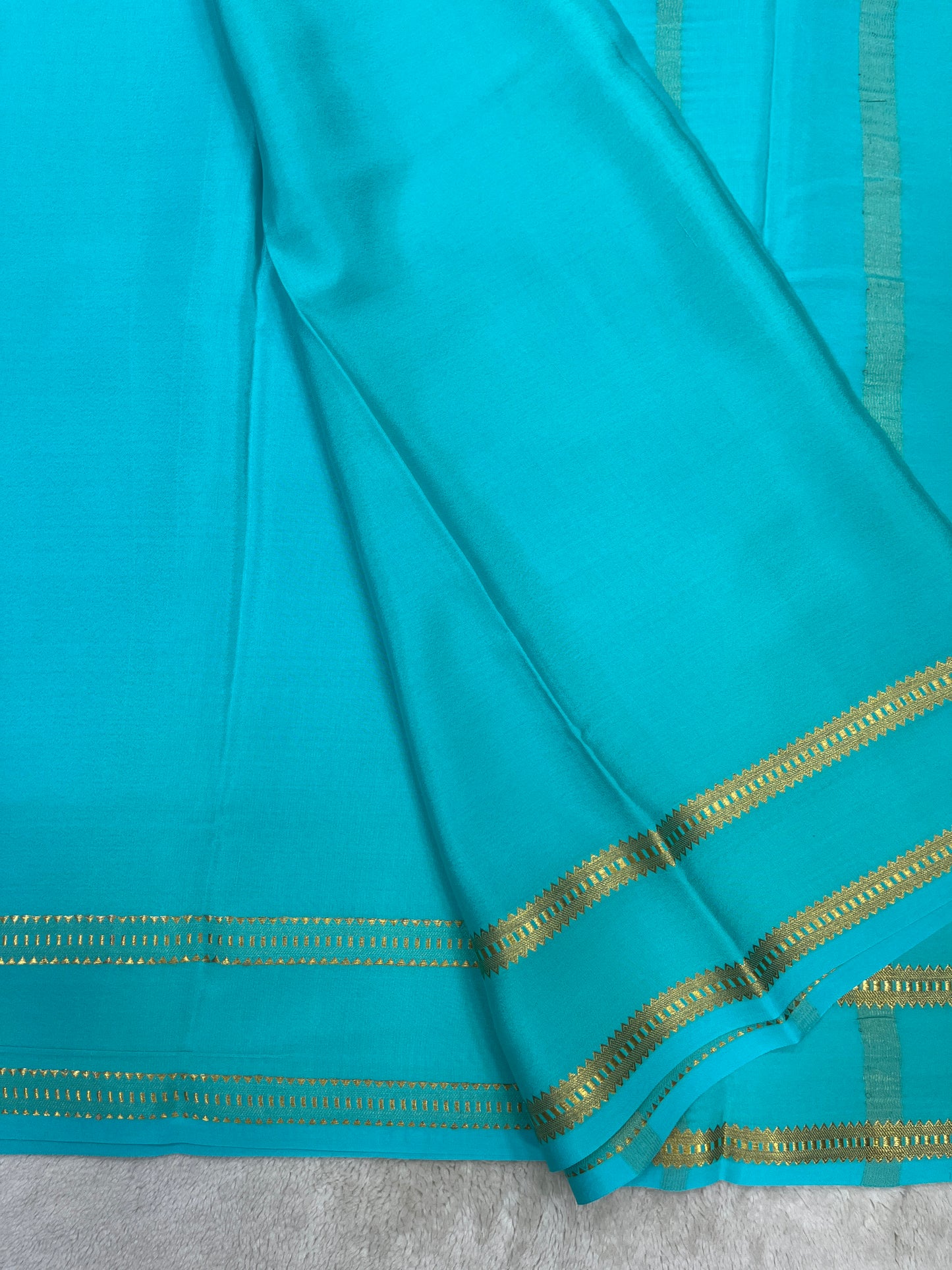 Pure mysore silk saree - Plain Self-16271502