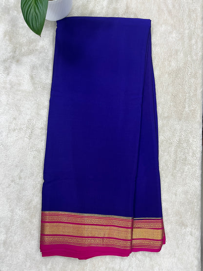 pure mysore silk heavy patti border - 1150242