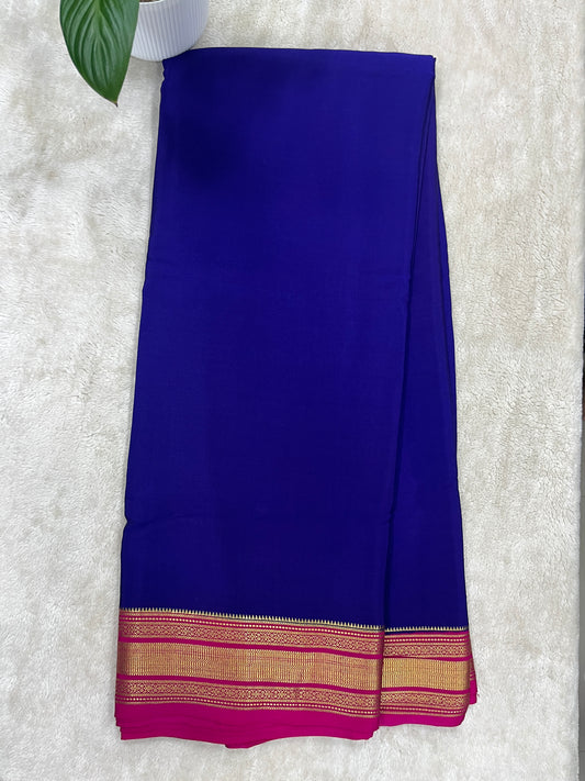 pure mysore silk heavy patti border - 1150242