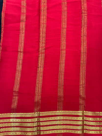 pure crepe mysore silk - pallavi -1146005