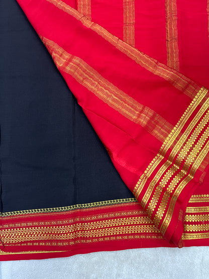 pure crepe mysore silk - pallavi -1146005