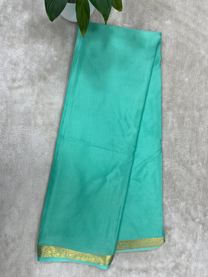 Pure Crepe Mysore Silk Saree -1610122