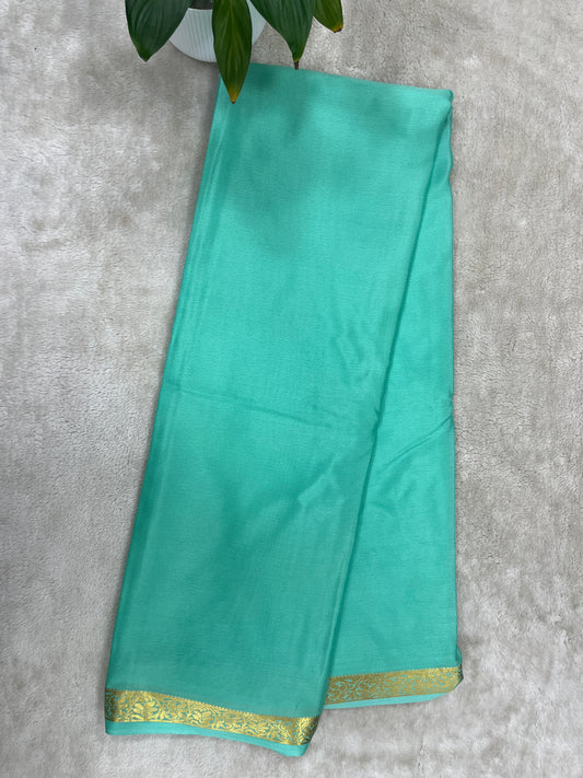 Pure Crepe Mysore Silk Saree -1610122