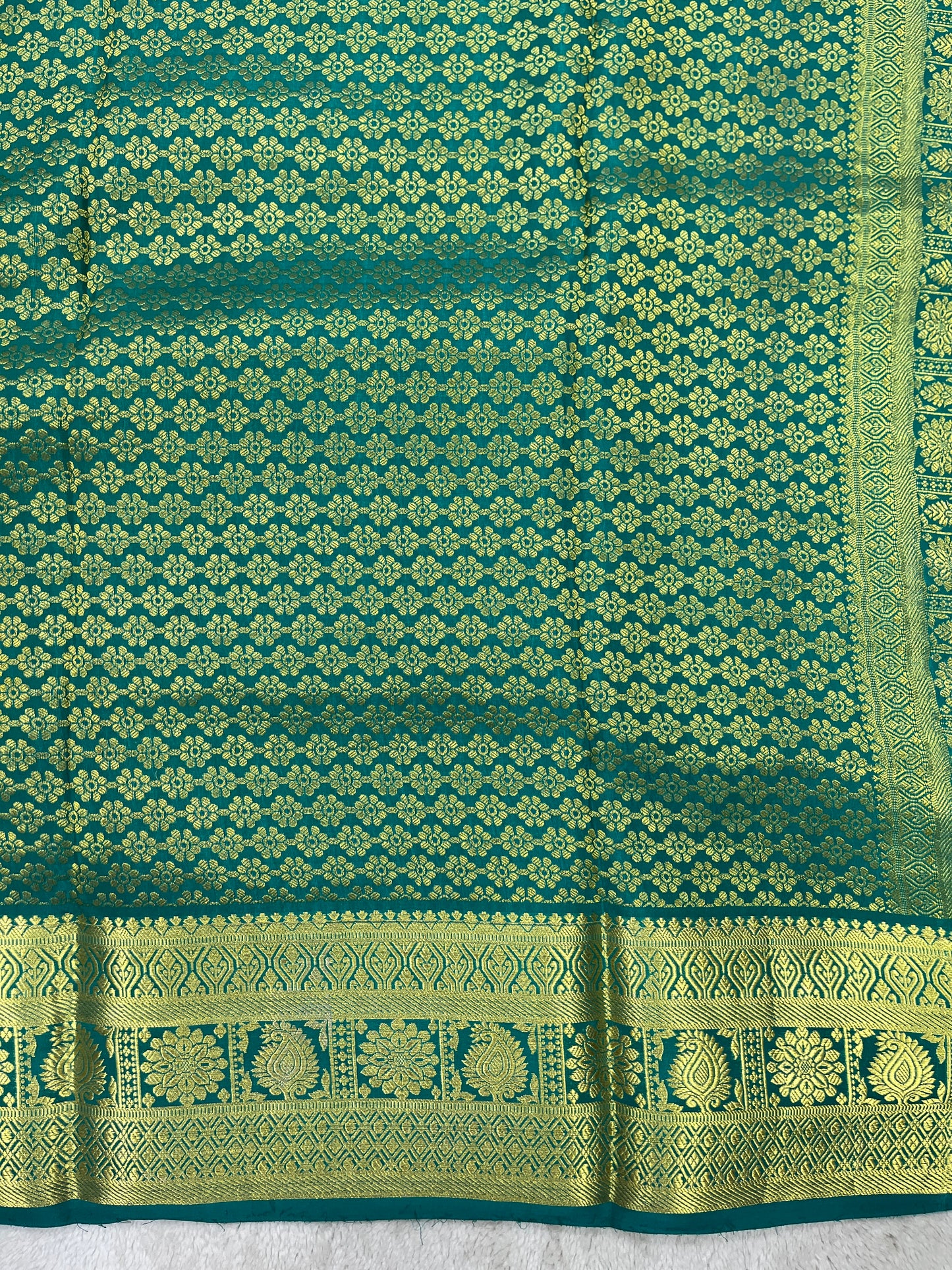 Pure Crepe Mysore Silk Saree in 2D - 1150062