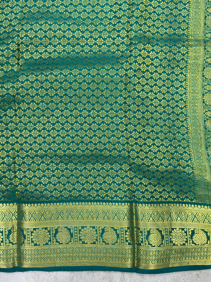 Pure Crepe Mysore Silk Saree in 2D - 1150062