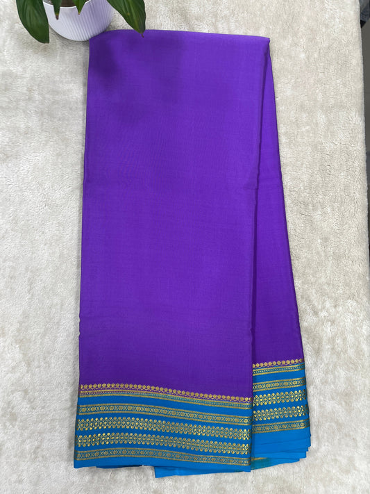 Pure Crepe Mysore Silk pallavi 1146005