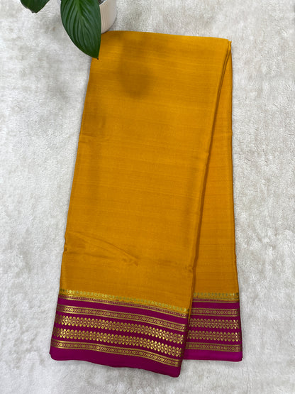 Pure Crepe Mysore Silk pallavi 1146005