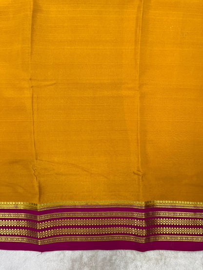 Pure Crepe Mysore Silk pallavi 1146005