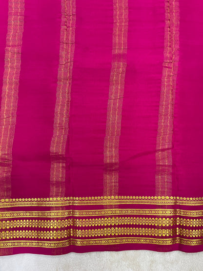 Pure Crepe Mysore Silk pallavi 1146005