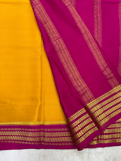 Pure Crepe Mysore Silk pallavi 1146005