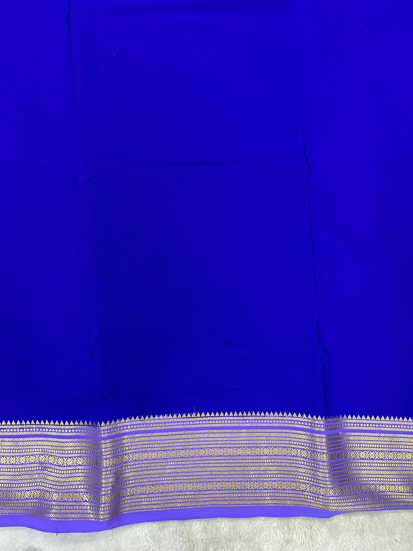 pure crepe mysore silk - Rudrakash - 1146004