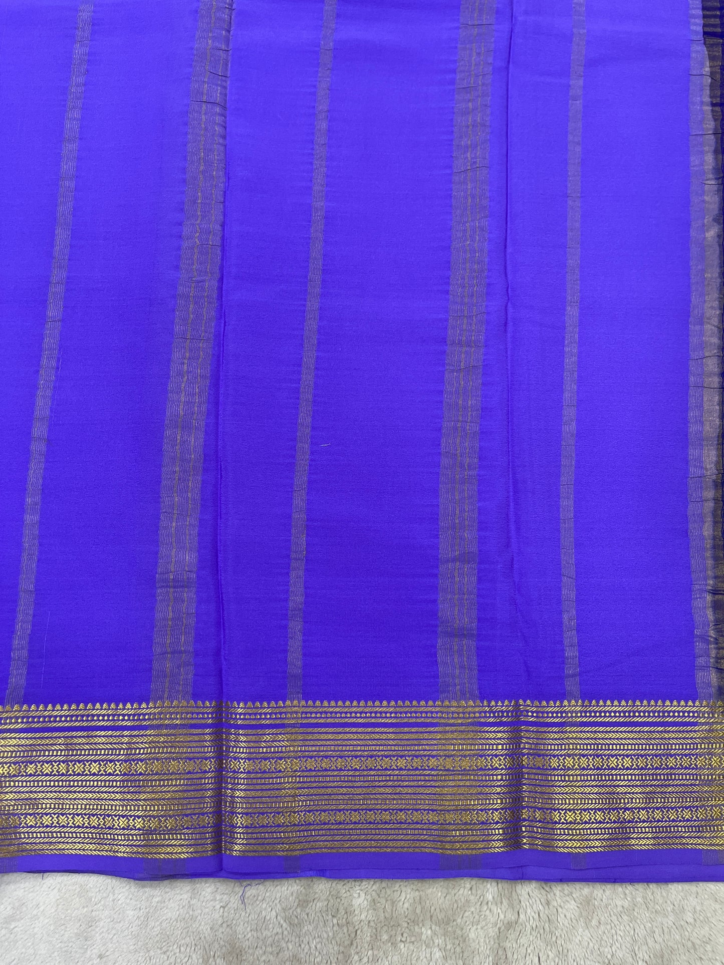 pure crepe mysore silk - Rudrakash - 1146004
