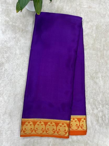 pure crepe mysore silk - gandaberunda - 1146004