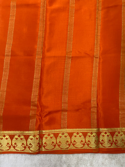 pure crepe mysore silk - gandaberunda - 1146004