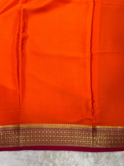 pure crepe mysore silk - Rudrakash - 1146004
