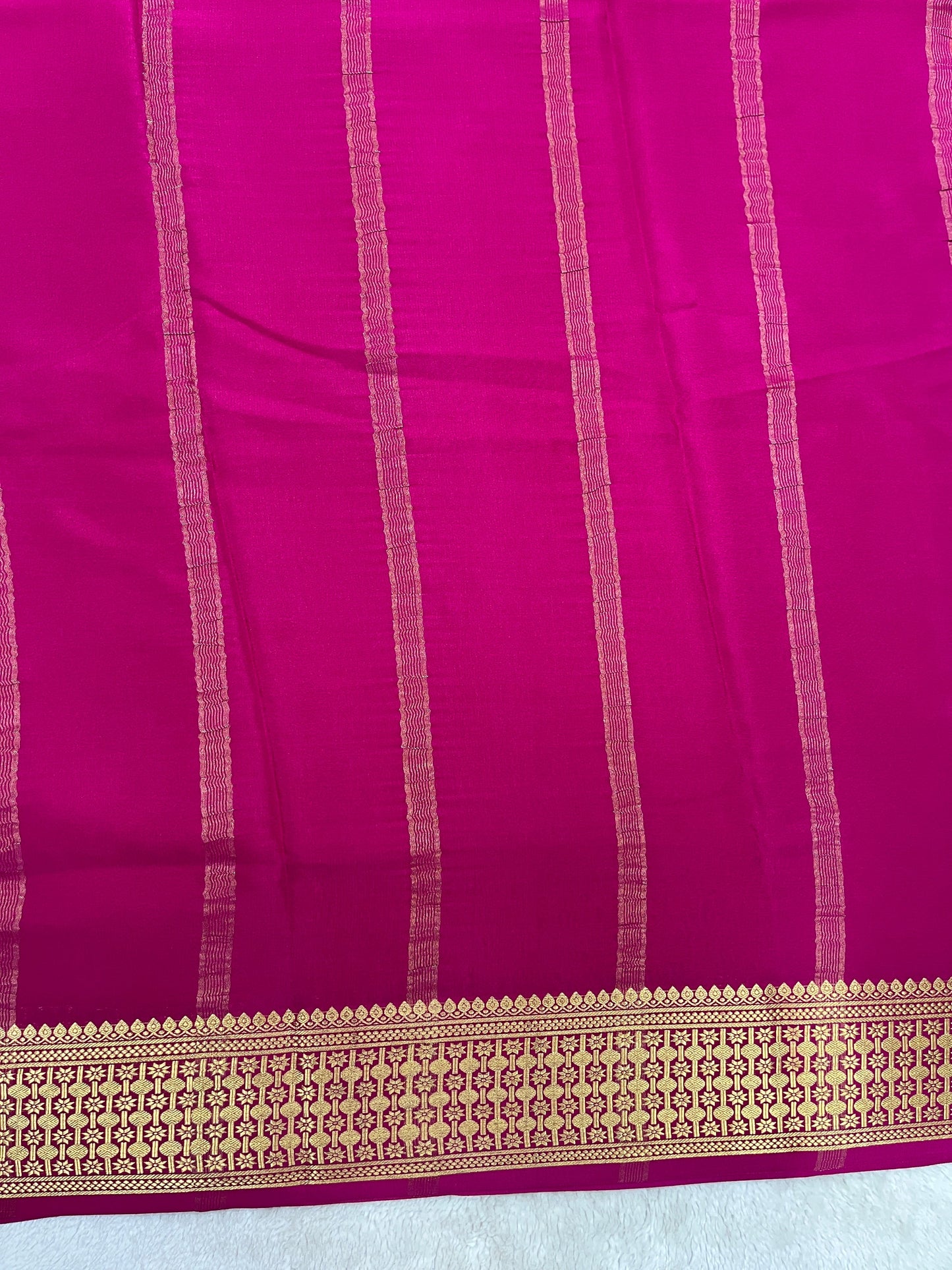 pure crepe mysore silk - Rudrakash - 1146004