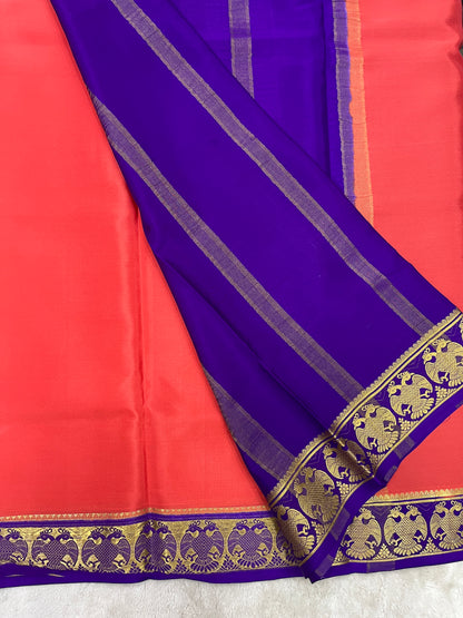 Pure Crepe Mysore Silk Gandaberunda 1146004
