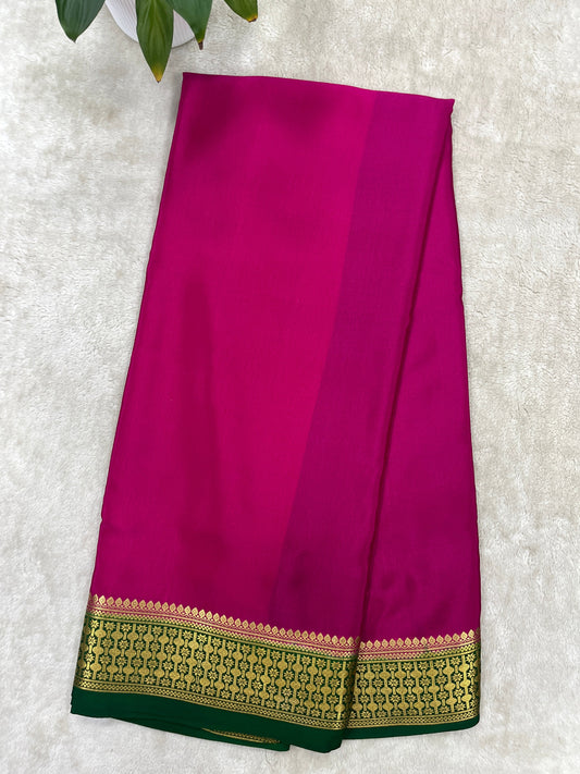 pure crepe mysore silk - Rurakash - 1146004