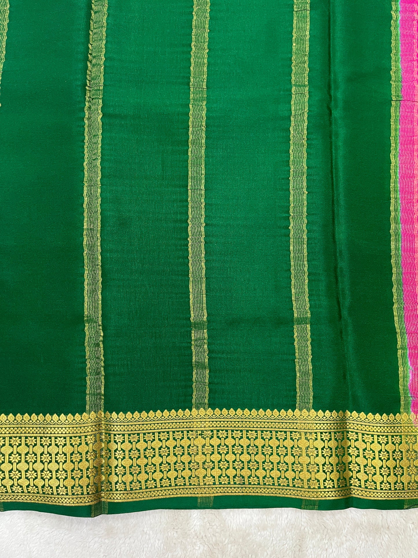 pure crepe mysore silk - Rurakash - 1146004
