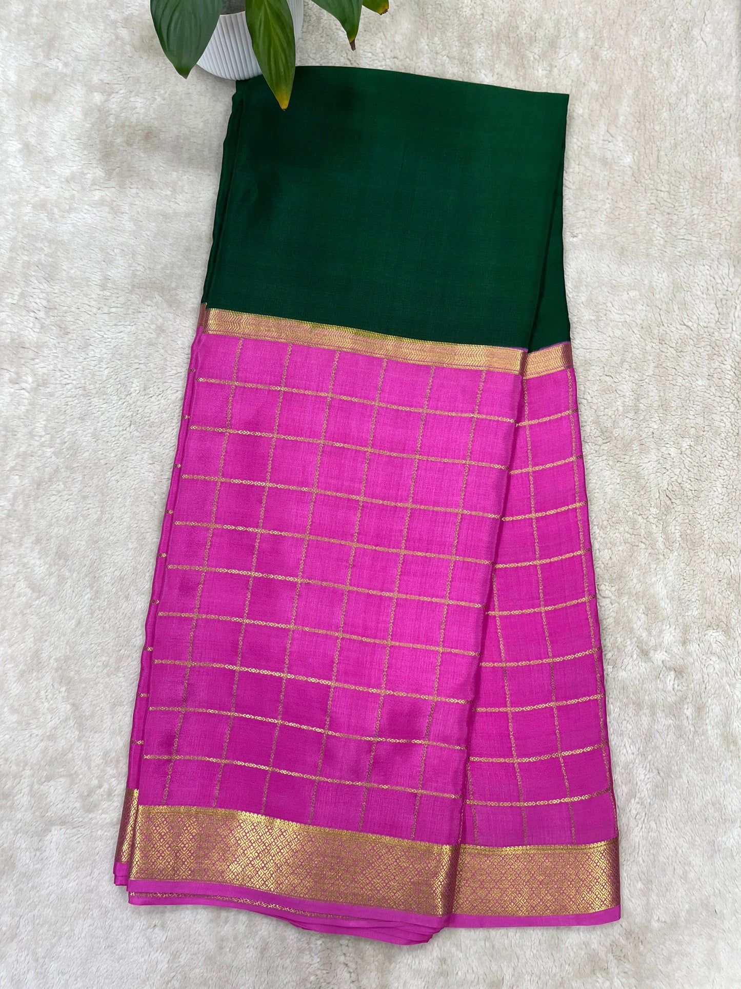 pallu checks all checks - 1145317