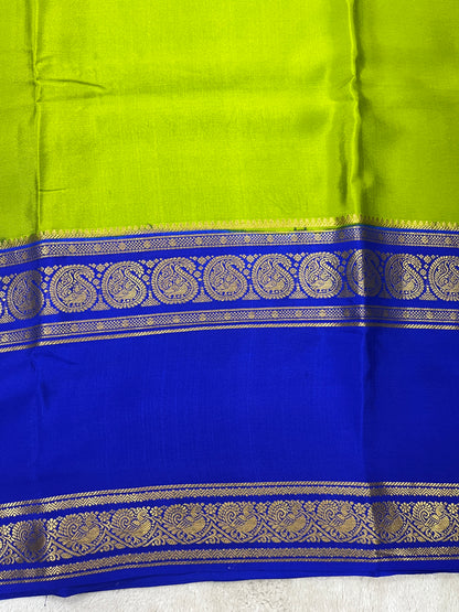 Pure Crepe Mysore Silk Saree in 2D pattern - 1146002