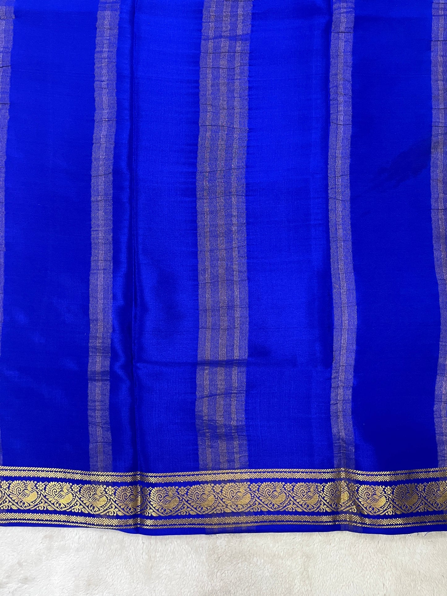 Pure Crepe Mysore Silk Saree in 2D pattern - 1146002