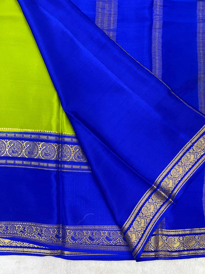 Pure Crepe Mysore Silk Saree in 2D pattern - 1146002