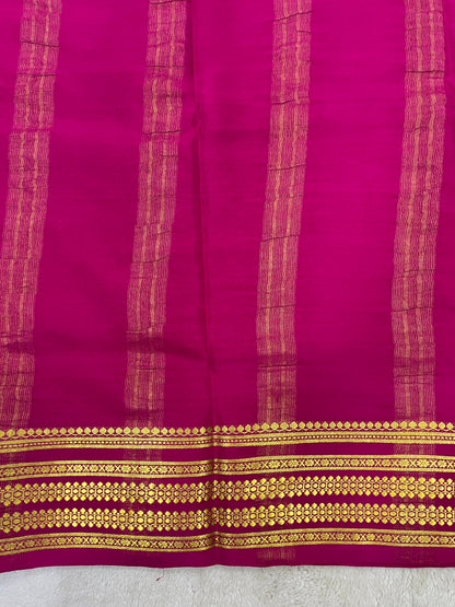 pure crepe mysore silk -pallavi - 1146005