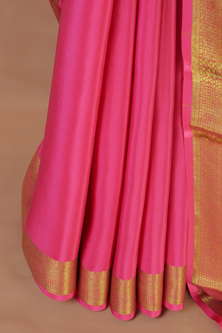 PURE MYSORE SILK SAREE | SILK MARK CERTIFIED - ATHARVA