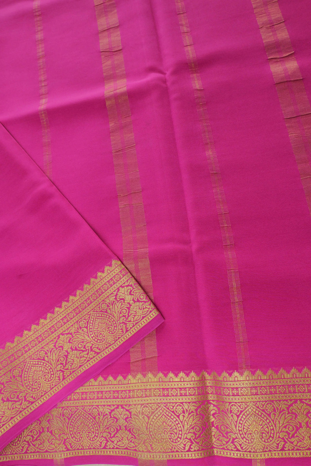 MYSORE SILK SAREES IN CONTRAST PINK