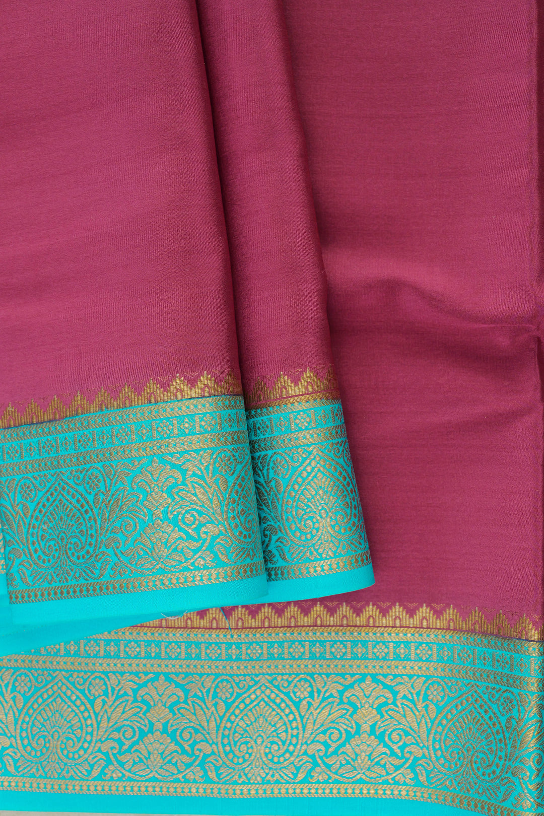 MYSORE SILK SAREES IN PINK AND SKY BLUE