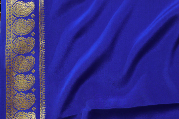 MYSORE SILK SAREE LAVENDER BLUE