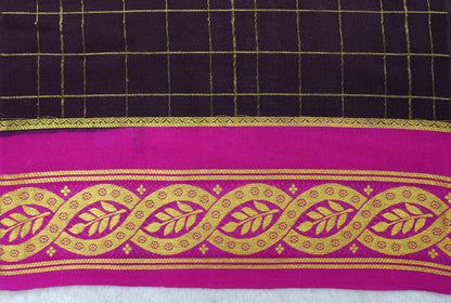 pure mysore silk saree- KSIC Checks(1453885)