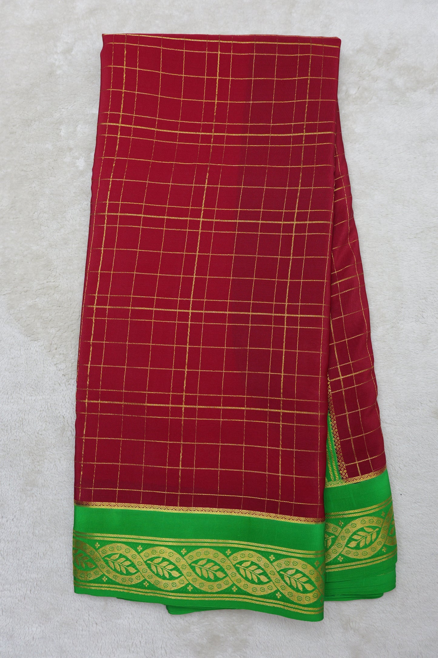 pure mysore silk sarees-KSIC Checks(1453816)
