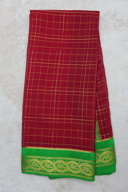 pure mysore silk sarees-KSIC Checks(1453816)