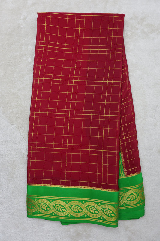 pure mysore silk sarees-KSIC Checks(1453816)