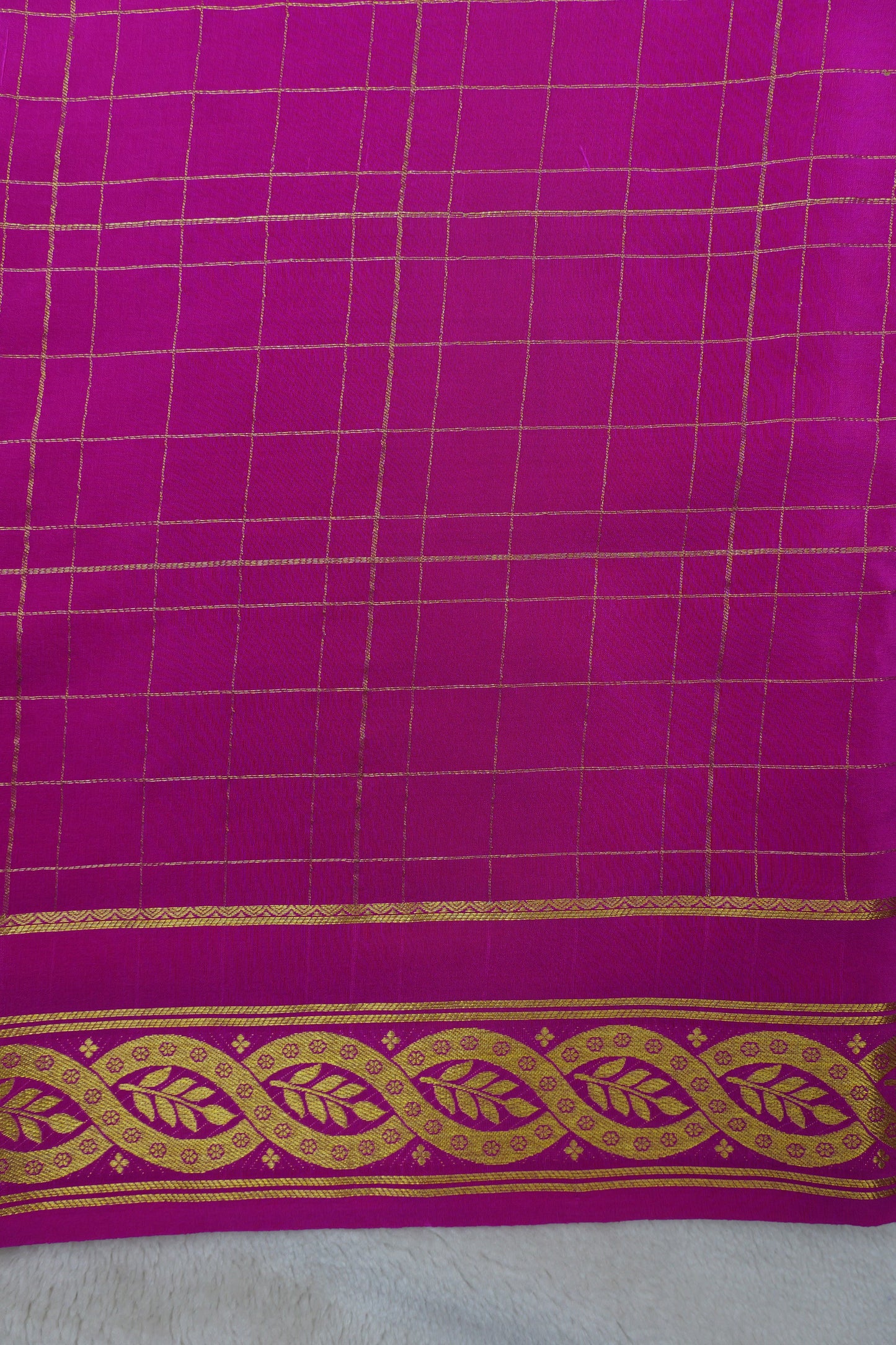 pure mysore silk sarees-KSIC Checks(14538541)
