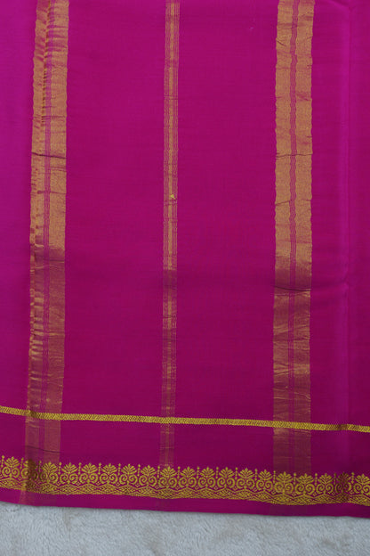 PURE MYSORE SILK SAREE-584(1458476)